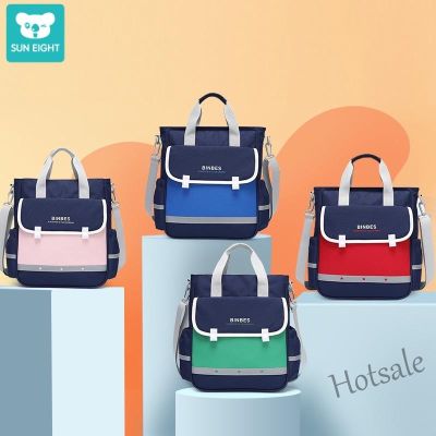 【hot sale】♛◑❖ C16 Sun Eight X Binbes Large-Capacity Multi-Purpose Childrens School Bag Tutorial Oxford Cloth Backpack Messenger