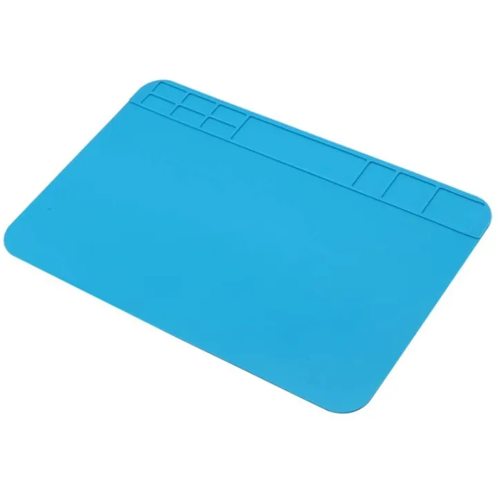 Insulation Silicone Soldering Repair Mat Heat Resistant Work Pad for