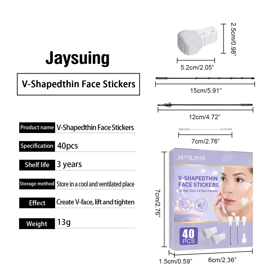 jaysuing anti wrinkle v shape invisible