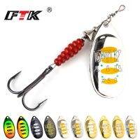 FISH KING Willow Spinner Bait 8.4g12.5g14.7g Copper Size 3#-5# With 35647-BR Treble Hook 2#-1/0# Fishing Lure