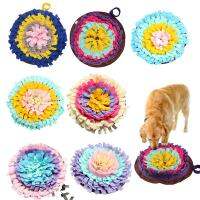 สุนัข Snuffle Mat Leak อาหาร Anti Choking Mat Cat Dog Training ผ้าห่มจมูกทำงานของเล่นสัตว์เลี้ยง Slowing Feeding Inligence Mat