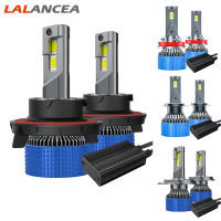 LAlancea หลอดไฟไฟหน้ารถมอเตอร์ไซค์แบบ LED F16 H4 H11 H7 H13 12000LM สว่างกว่า300% ชุดแปลงไฟหน้า IP68กระเป๋าเป้กันน้ำ2ชิ้น【fast】