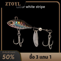 ZTOYL เหยื่อตกปลาโลหะหมุนได้เหยื่อหมุนวนวน7g 10g 14g เหยื่อปลอมแบบหมุนได้แบบแข็ง