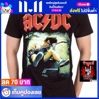 เสื้อวง AC/DC เสื้อเท่ห์ แฟชั่น เอซี/ดีซี ไซส์ยุโรป RCM1365