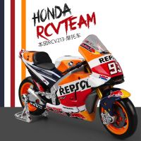 Diecast Model Cars 1/18 Scale 2018 MotoGP Honda Rcv213 Alloy Motorcycle Collection Display Gifts for Kids Toys for Boys