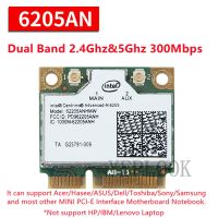 6205 62205AN 300Mbps Dual Band 2.4Ghz 5Ghz Mini PCI-E การ์ด Wifi Wlan ตัวแปลงเครือข่ายขั้นสูง/N การ์ดไร้สายมาตรฐาน/รุ่นทัวไป