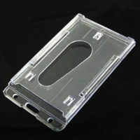 2 Pcslot Soft Plastic Clear Sleeves Protector Case Bag Holder New 100*60mm Transparent Card Holder