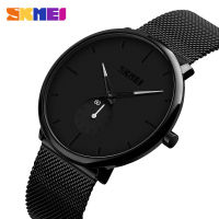 Time Beauty Skmei Business Two Pin And A Half Stainless Steel Band Youth Watch Simple Fashion Best Selling Waterproof Mens Watch