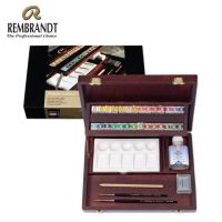 REMBRANDT สีน้ำเค้กชุด 28 สี กล่องไม้ (Rwc Box Professional 28 pans.) 1 กล่อง