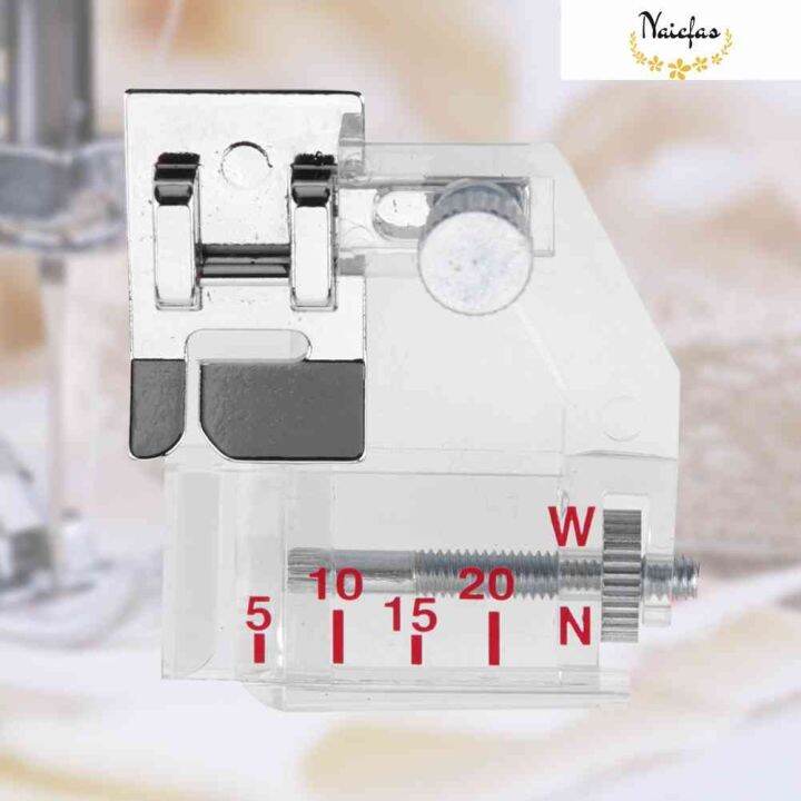 Adjustable Bias Binder Presser Foot Binding Feet Sewing Machine