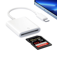 Lightning OTG Card Reader สำหรับ iPhone iPad Adapter Lightning to SD Card โอนถ่ายข้อมูล รูปภาพ ไฟล์ข้อมูล