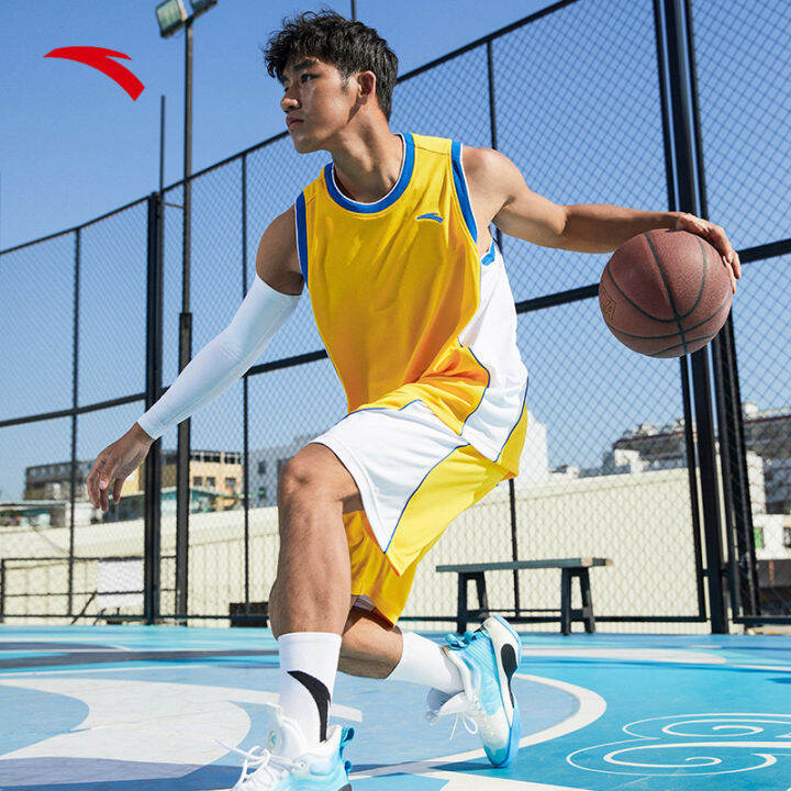 ANTA Men Basketball Classic Game Suit Sports Basketball Tanks Shirts