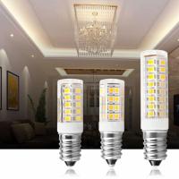 GRSDGS 220V E14 ทนทาน โคมไฟ PC 360 มุมลำแสง พร้อมลูกปัด LED 33/51/75 ไฟบ้าน ไฟ LED หลอดไฟ โคมไฟหลอดข้าวโพด