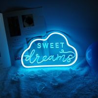 ❄✚ LED Neon Light LED and Acrylic Back Panel LED Neon Light Night Light Bar Wall Light Up Sign Neon Light Night Light Room Wall Light Kids Room Wall Light 3D Art Neon Light