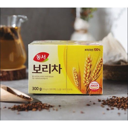 dongsuh-barley-tea-ชาข้าวบาร์เลย์-30-ถุง-300g-หอมข้าวบาร์เลย์คั่วอบ-จากประเทศเกาหลี-ชาเกาหลี-ชาชง