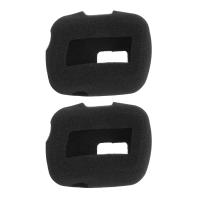 ▤ 2X Wind Slayer Foam Windshield Windscreen Housing Case For Gopro Hero 5 6 (2018) Black Camera Sponge Windproof Cap