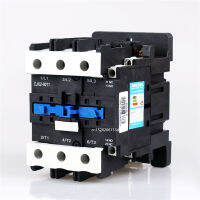 Uche ใหม่คอนแทคเตอร์ไฟฟ้ากระแสสลับแบบ LC1D CJX2-8011 80A ไม่มีเอ็นซีไฟฟ้า3เฟส DIN Rail AC 24V 36V 110V 220V 380V