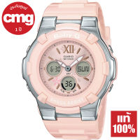 CASIO BABY-G นาฬิกาข้อมือผู้หญิง ลายดอกไม้พาสเทล รุ่น BGA-110BL ของแท้ ประกัน CMG