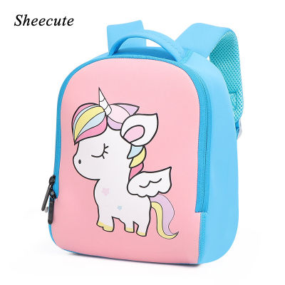 Kindergarten School Bag Waterproof Childrens Backpack Cute Cartoon Printing Backpack Boys and Girls School Bags Kids Backpacks