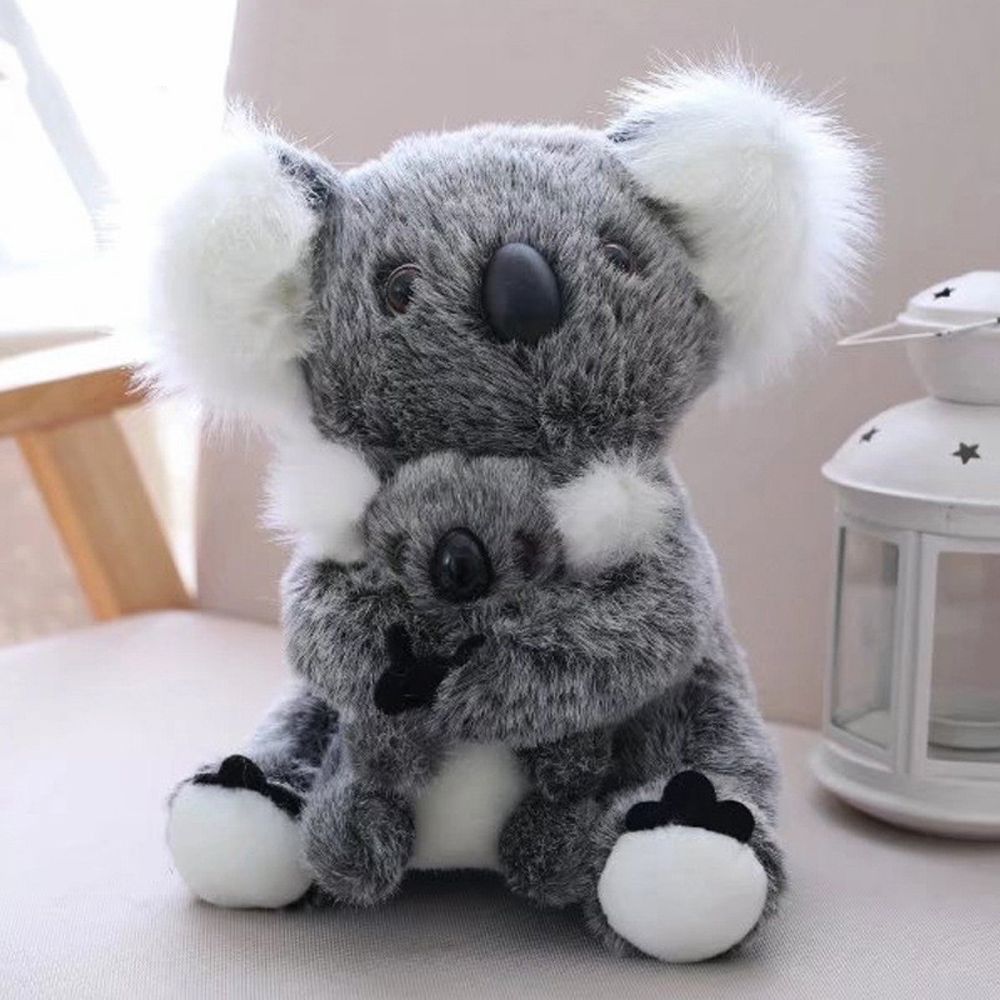Lazada Grey Koala Stuffed Animal Soft Plush Baby Toys Kids Dolls 5'' 