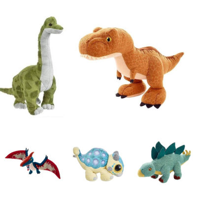 Velociraptor Plush Dinosaur Toys Pterosaur Gift Stegosaurus Kids