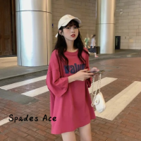 Spades Ace เสื้อครอป เสื้อยืด ชุดเซ็ทผู้หญิง สไตล์ เท่ ทันสมัย คลาสสิค WTX23934GJ 39Z230925