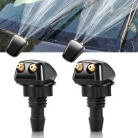 【hot】✺  2x Car Front Windshield Washer Nozzle Sprayer for Dodge Challenger Ram 1500 2500 3500 Caliber Nitro accessories