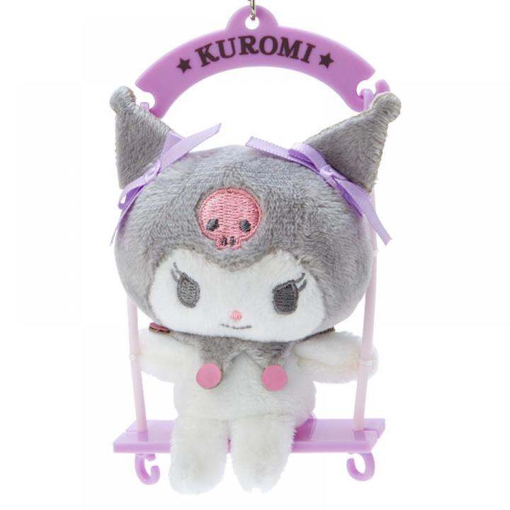 kawaii-plush-key-ring-sanrioed-น่ารัก-kuromi-การ์ตูน-my-melody-ตุ๊กตา-soft-plush-พวงกุญแจกระเป๋าจี้อุปกรณ์เสริมตุ๊กตาสาวของขวัญ