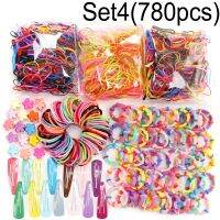 【CW】 Korean version of a pack multi-purpose hairpin rubber band combo set creative simple and cute headdress set 780 piece