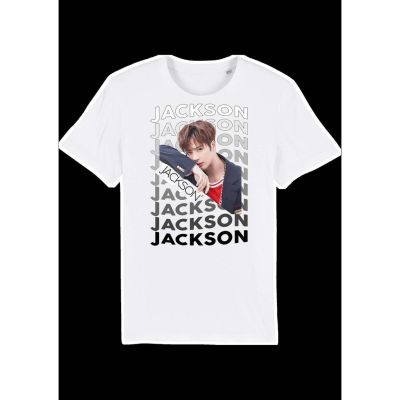 KKXX Got7 TEAM WANG JACKSON เสื้อยืดลำรอ Cotton 100% รุ่นเดียวกันเสื้อผ้าสำหรับทั้งชายและหญิงเสื้อยืด เสื้อเบลาส์