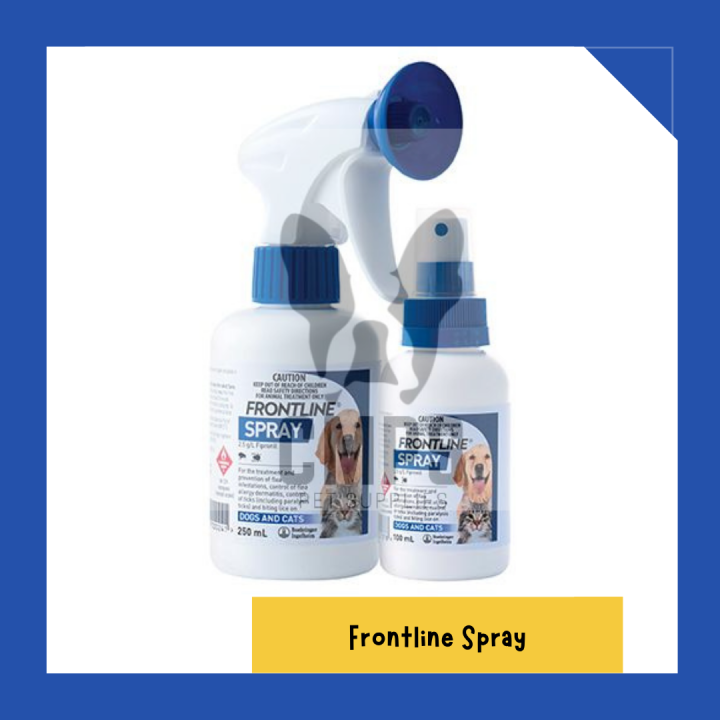 Frontline Spray for Cats & Dogs (100ml 250ml) Lazada PH
