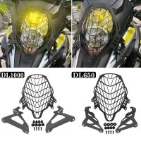 Headlight Guard Head Light Aluminum Grill Cover Protector For SUZUKI DL 650 1000 VSTROM 650 V-strom 1000 Vstrom 1000 2017 - 2019