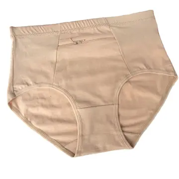 L-4XL Women's Underwear with pockets Short Leggings Cotton Plus Size High  Waist Soft Breathable Boyshort Stretch