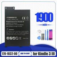 【In Stock】 hhctty เปลี่ยนสำหรับ Kindle 3 III แป้นพิมพ์ EReader D00901กราไฟท์170-1032-00 170-1032-01 GP-S10-346392-0100 S11GTSF01A