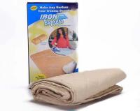 โต๊ะรีดผ้าแบบพกพา ที่รองรีดผ้า แผ่นรองรีดผ้า Iron Express Portable Ironing Pad Durable Cotton Home Magnetic Ironing Mat Heat Insulation Pad Clothing Cloth Ironing Pad Ironing Board Beige