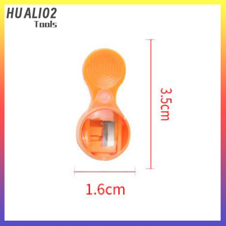huali02-4ชิ้นกบเหลาดินสอมินิ2-0มิลลิเมตรอุปกรณ์เครื่องบดแกนตะกั่วที่ตัดดินสอ