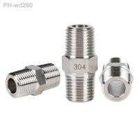 High Pressure 1/8 quot; 1/4 quot; 3/8 quot; 1/2 quot; BSPT NPT M20x1.5 Male Equal Redcuer Hex Nipple 304 Stainless Steel Connector Water Gas Propane