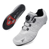 MTB Cycling Shoes Road Bike Boots Men Professional Flat Pedal Bicycle Sneaker Speed Racing Women Spd Cleat Mountain Biking Shoes