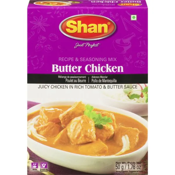 Shan Butter Chicken Seasoning Mix (50g) Pakistan Lazada PH