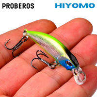 PROBEROS 1ชิ้นเหยื่อตกปลาเหยื่อ4.3กรัม5.4เซนติเมตร Crankbait 3D ตาหนักจมสร้อยปลอมล่อตกปลารอกกีฬากลางแจ้งตกปลา10 # ตะขอ DW517