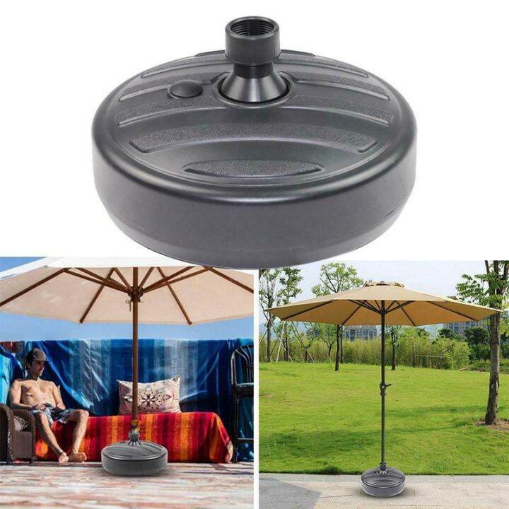 Umbrella Parasol Base Stand Round Holder Garden Patio Tent Sandbag