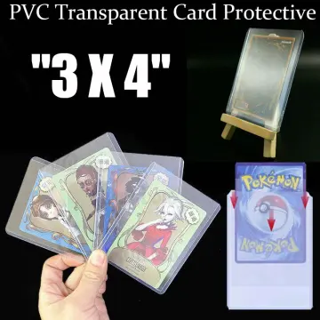 25Pcs Game Card Holder Waterproof Dust-proof 35PT Clear Game Card Protector  with Protective Film for NBA Photo C 