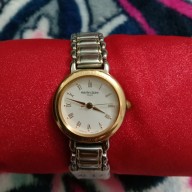 Đồng hồ Nữ Marie Claire Paris 21mm Mặt tròn, viền vàng thumbnail