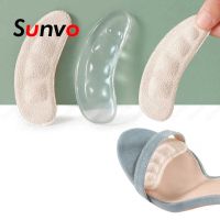 Silicone Pads for Womens Shoes Non-slip Inserts Self-adhesive Forefoot Heel Gel Insoles for Heels Sandals Anti-Slip Foot Pad Shoes Accessories