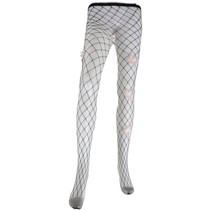 Women Sexy Fishnet Body Fishnet Butterfly Pantyhose Party Tights