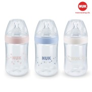 HCMBÌNH SỮA NUK NATURE SENSE NHỰA PP 260ML NÚM TI S2 - M