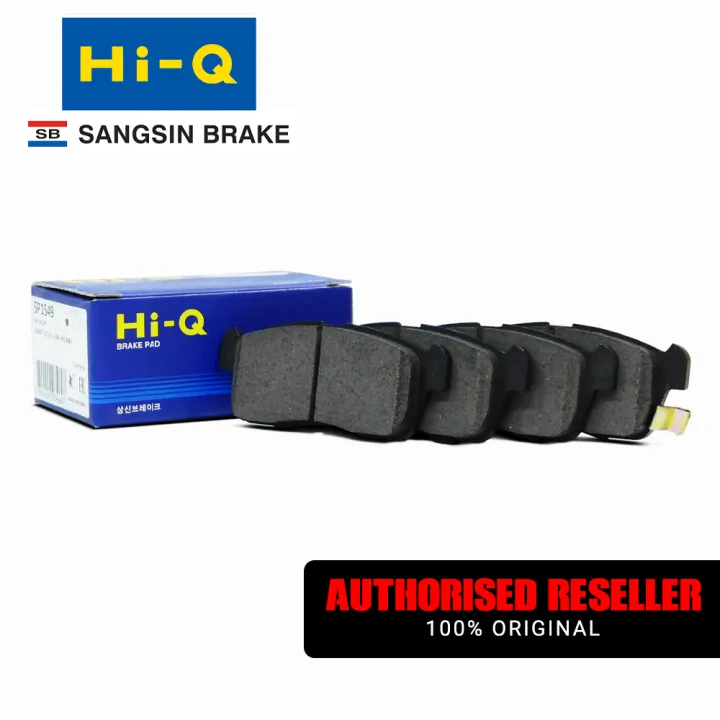 HiQ Front Brake Pads by Sangsin for Toyota BB, Suzuki Celerio, Alto PN
