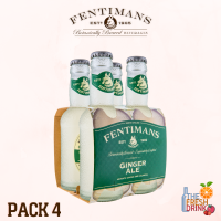 (Pack 4) Fentimans Ginger Ale เฟนติแมนส์ จินเจอร์ เอล 200 ml