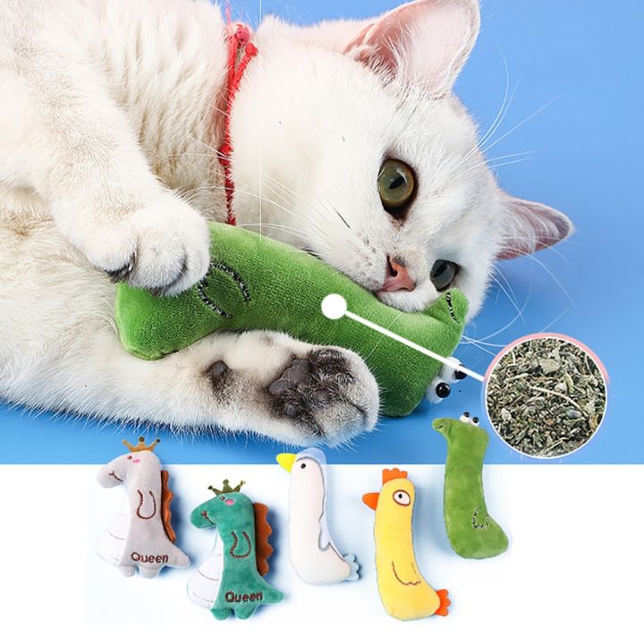 สัตว์เลี้ยงของเล่นแมวอุปกรณ์สำหรับของเล่นแมวน่ารักลูกสุนัขลูกแมวฟันบดแมวตุ๊กตานิ้วหัวแม่มือ