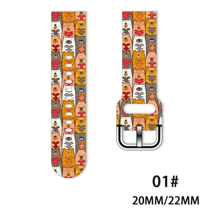 vfbgdhngh-20mm-22mm-band-for-samsung-galaxy-watch-3-46mm42mm-active-2-46-gear-s3-frontier-s2-huawei-gt-2-2e-silicone-strap-cartoon
